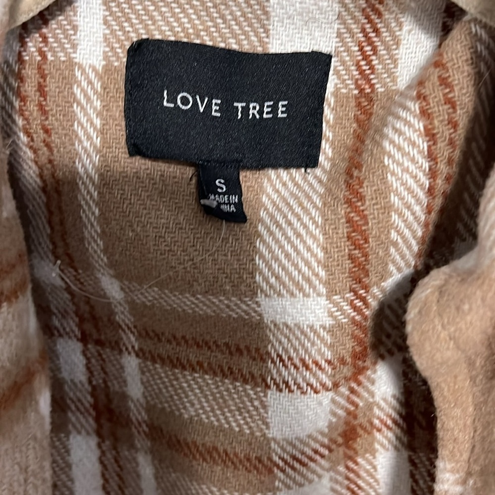 Plaid Button-Up Jacket - Picture 3 of 5